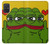 W3945 Pepe Love Middle Finger Hülle Schutzhülle Taschen und Leder Flip für Samsung Galaxy A71 5G