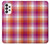 W3941 LGBT Lesbian Pride Flag Plaid Hülle Schutzhülle Taschen und Leder Flip für Samsung Galaxy A73 5G