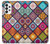 W3943 Maldalas Pattern Hülle Schutzhülle Taschen und Leder Flip für Samsung Galaxy A73 5G