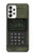 W3959 Military Radio Graphic Print Hülle Schutzhülle Taschen und Leder Flip für Samsung Galaxy A73 5G