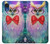 W3934 Fantasy Nerd Owl Hülle Schutzhülle Taschen und Leder Flip für Samsung Galaxy A03 Core