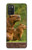 W3917 Capybara Family Giant Guinea Pig Hülle Schutzhülle Taschen und Leder Flip für Samsung Galaxy A03S