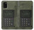 W3959 Military Radio Graphic Print Hülle Schutzhülle Taschen und Leder Flip für Samsung Galaxy A03S