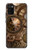 W3927 Compass Clock Gage Steampunk Hülle Schutzhülle Taschen und Leder Flip für Samsung Galaxy A02s, Galaxy M02s  (NOT FIT with Galaxy A02s Verizon SM-A025V)