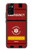 W3957 Emergency Medical Service Hülle Schutzhülle Taschen und Leder Flip für Samsung Galaxy A02s, Galaxy M02s  (NOT FIT with Galaxy A02s Verizon SM-A025V)