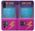 W3961 Arcade Cabinet Retro Machine Hülle Schutzhülle Taschen und Leder Flip für Samsung Galaxy A01