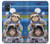 W3915 Raccoon Girl Baby Sloth Astronaut Suit Hülle Schutzhülle Taschen und Leder Flip für Samsung Galaxy A51