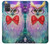 W3934 Fantasy Nerd Owl Hülle Schutzhülle Taschen und Leder Flip für Samsung Galaxy A71