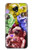 W3914 Colorful Nebula Astronaut Suit Galaxy Hülle Schutzhülle Taschen und Leder Flip für Samsung Galaxy J7 (2018), J7 Aero, J7 Top, J7 Aura, J7 Crown, J7 Refine, J7 Eon, J7 V 2nd Gen, J7 Star