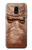 W3940 Leather Mad Face Graphic Paint Hülle Schutzhülle Taschen und Leder Flip für Samsung Galaxy J6 (2018)