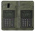 W3959 Military Radio Graphic Print Hülle Schutzhülle Taschen und Leder Flip für Samsung Galaxy J6 (2018)