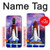 W3913 Colorful Nebula Space Shuttle Hülle Schutzhülle Taschen und Leder Flip für Samsung Galaxy A6+ (2018), J8 Plus 2018, A6 Plus 2018