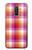 W3941 LGBT Lesbian Pride Flag Plaid Hülle Schutzhülle Taschen und Leder Flip für Samsung Galaxy A6+ (2018), J8 Plus 2018, A6 Plus 2018