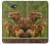 W3917 Capybara Family Giant Guinea Pig Hülle Schutzhülle Taschen und Leder Flip für Samsung Galaxy J7 Prime (SM-G610F)