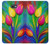 W3926 Colorful Tulip Oil Painting Hülle Schutzhülle Taschen und Leder Flip für Samsung Galaxy J7 Prime (SM-G610F)