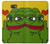 W3945 Pepe Love Middle Finger Hülle Schutzhülle Taschen und Leder Flip für Samsung Galaxy J7 Prime (SM-G610F)