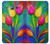W3926 Colorful Tulip Oil Painting Hülle Schutzhülle Taschen und Leder Flip für Samsung Galaxy J3 (2016)