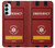 W3957 Emergency Medical Service Hülle Schutzhülle Taschen und Leder Flip für Samsung Galaxy M14
