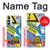 W3960 Safety Signs Sticker Collage Hülle Schutzhülle Taschen und Leder Flip für Samsung Galaxy M14