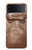 W3940 Leather Mad Face Graphic Paint Hülle Schutzhülle Taschen Flip für Samsung Galaxy Z Flip 4