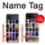 W3956 Watercolor Palette Box Graphic Hülle Schutzhülle Taschen Flip für Samsung Galaxy Z Flip 4