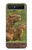 W3917 Capybara Family Giant Guinea Pig Hülle Schutzhülle Taschen Flip für Samsung Galaxy Z Flip 5G