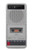 W3953 Vintage Cassette Player Graphic Hülle Schutzhülle Taschen Flip für Samsung Galaxy Z Flip 5G