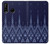 W3950 Textile Thai Blue Pattern Hülle Schutzhülle Taschen und Leder Flip für Huawei P30 lite