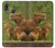 W3917 Capybara Family Giant Guinea Pig Hülle Schutzhülle Taschen und Leder Flip für Huawei P20 Lite