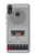 W3953 Vintage Cassette Player Graphic Hülle Schutzhülle Taschen und Leder Flip für Huawei P20 Lite