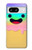 W3939 Ice Cream Cute Smile Hülle Schutzhülle Taschen und Leder Flip für Google Pixel 8