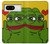 W3945 Pepe Love Middle Finger Hülle Schutzhülle Taschen und Leder Flip für Google Pixel 8