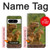 W3917 Capybara Family Giant Guinea Pig Hülle Schutzhülle Taschen und Leder Flip für Google Pixel 8 pro