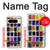 W3956 Watercolor Palette Box Graphic Hülle Schutzhülle Taschen und Leder Flip für Google Pixel 8 pro