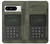 W3959 Military Radio Graphic Print Hülle Schutzhülle Taschen und Leder Flip für Google Pixel 8 pro