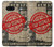 W3937 Text Top Secret Art Vintage Hülle Schutzhülle Taschen und Leder Flip für Google Pixel 7