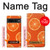 W3946 Seamless Orange Pattern Hülle Schutzhülle Taschen und Leder Flip für Google Pixel 7 Pro