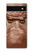 W3940 Leather Mad Face Graphic Paint Hülle Schutzhülle Taschen und Leder Flip für Google Pixel 6a