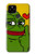 W3945 Pepe Love Middle Finger Hülle Schutzhülle Taschen und Leder Flip für Google Pixel 4a 5G