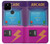 W3961 Arcade Cabinet Retro Machine Hülle Schutzhülle Taschen und Leder Flip für Google Pixel 4a 5G