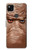 W3940 Leather Mad Face Graphic Paint Hülle Schutzhülle Taschen und Leder Flip für Google Pixel 4a