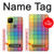 W3942 LGBTQ Rainbow Plaid Tartan Hülle Schutzhülle Taschen und Leder Flip für Google Pixel 4a