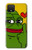 W3945 Pepe Love Middle Finger Hülle Schutzhülle Taschen und Leder Flip für Google Pixel 4