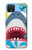 W3947 Shark Helicopter Cartoon Hülle Schutzhülle Taschen und Leder Flip für Google Pixel 4