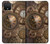 W3927 Compass Clock Gage Steampunk Hülle Schutzhülle Taschen und Leder Flip für Google Pixel 4 XL