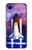W3913 Colorful Nebula Space Shuttle Hülle Schutzhülle Taschen und Leder Flip für Google Pixel 3a