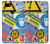 W3960 Safety Signs Sticker Collage Hülle Schutzhülle Taschen und Leder Flip für Google Pixel 3a XL