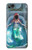 W3911 Cute Little Mermaid Aqua Spa Hülle Schutzhülle Taschen und Leder Flip für Google Pixel 2