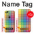 W3942 LGBTQ Rainbow Plaid Tartan Hülle Schutzhülle Taschen und Leder Flip für Google Pixel 2