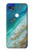 W3920 Abstract Ocean Blue Color Mixed Emerald Hülle Schutzhülle Taschen und Leder Flip für Google Pixel 2 XL